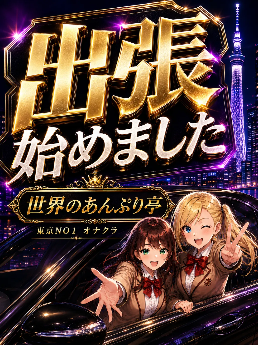 鶯谷手コキ＆オナクラ 世界のあんぷり亭 深夜営業宣言！