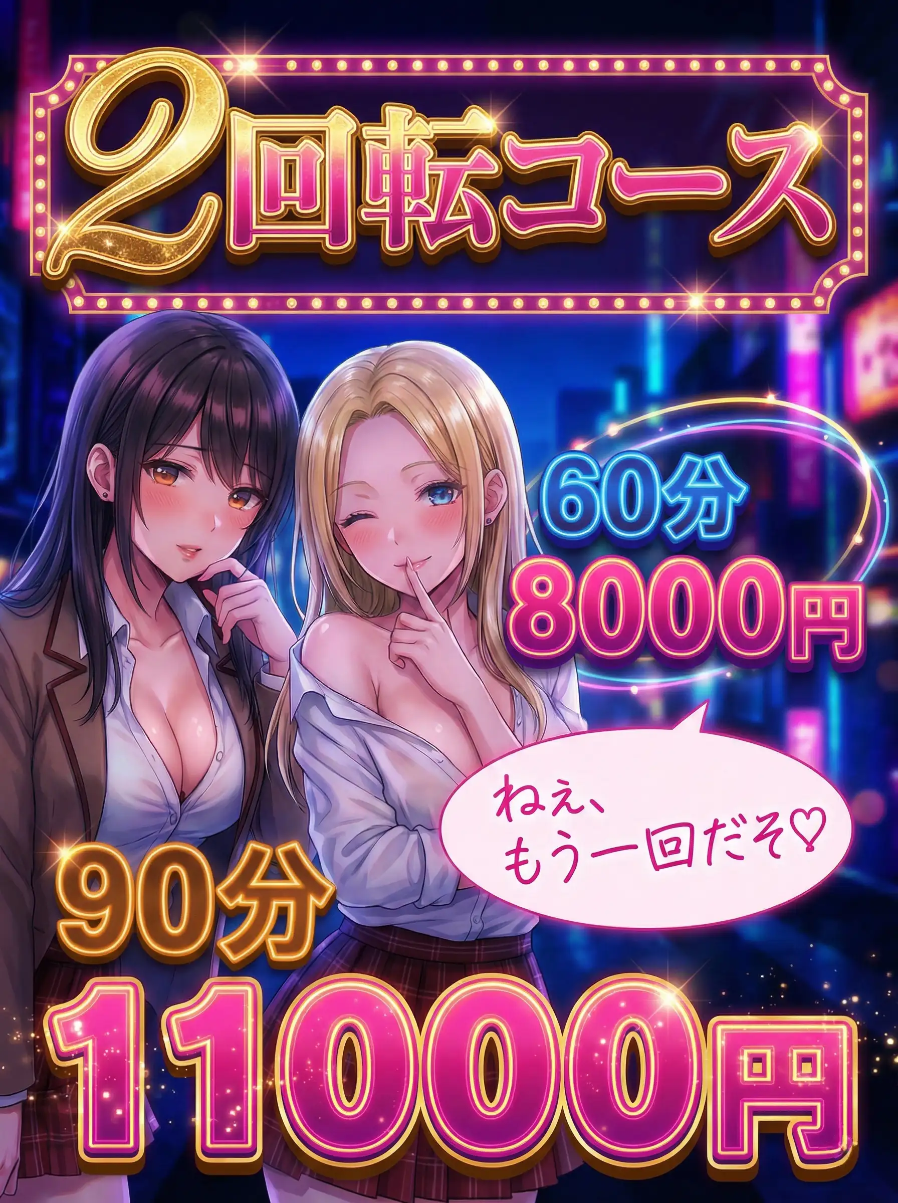 錦糸町手コキ＆オナクラ 世界のあんぷり亭 ★2回転　11,000円★