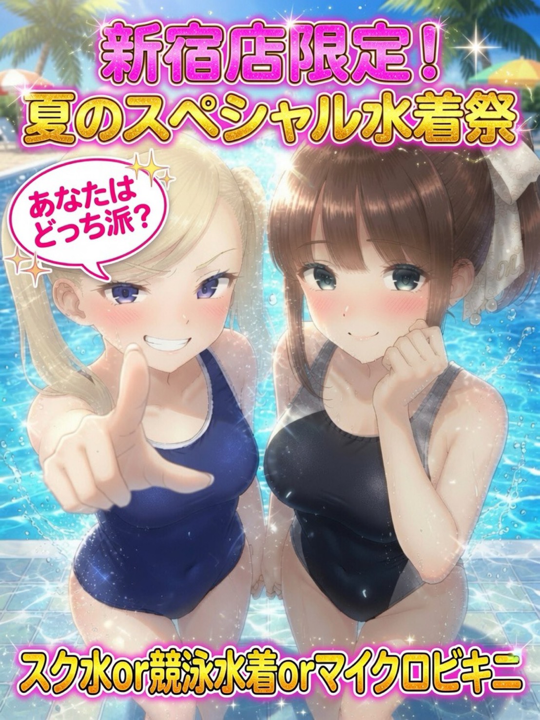目黒手コキ＆オナクラ 世界のあんぷり亭オナクラ＆手コキ　夏のスペシャル水着祭り